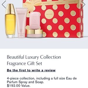 Estee Lauder Beautiful Collection Body Wash Set - Pink and Gold